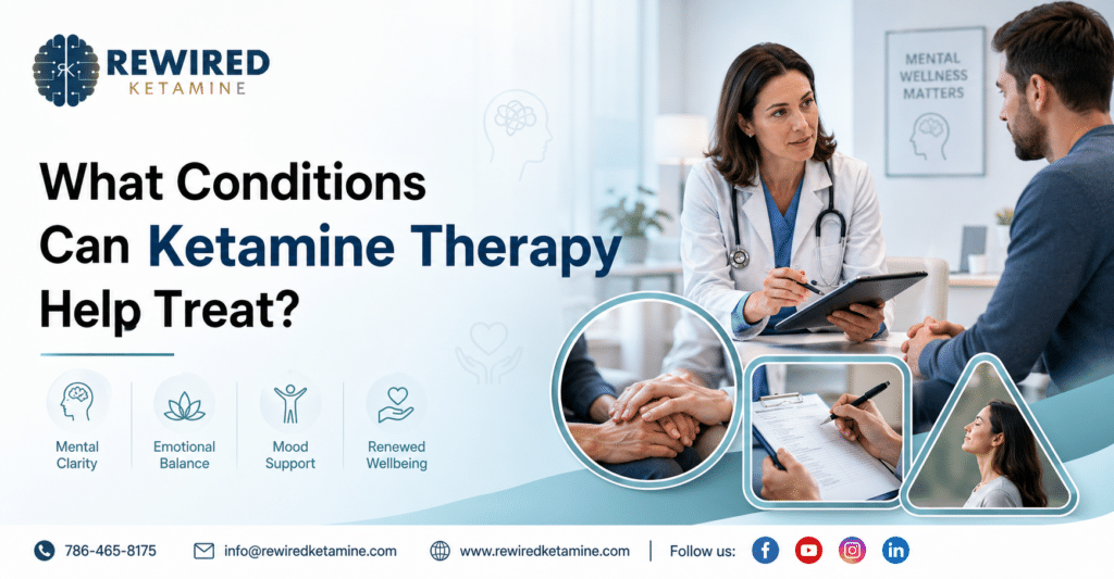 What Conditions Can Ketamine Therapy Help Treat?