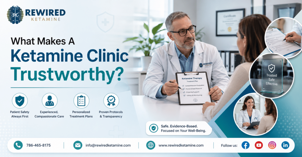 What Makes A Ketamine Clinic Trustworthy?