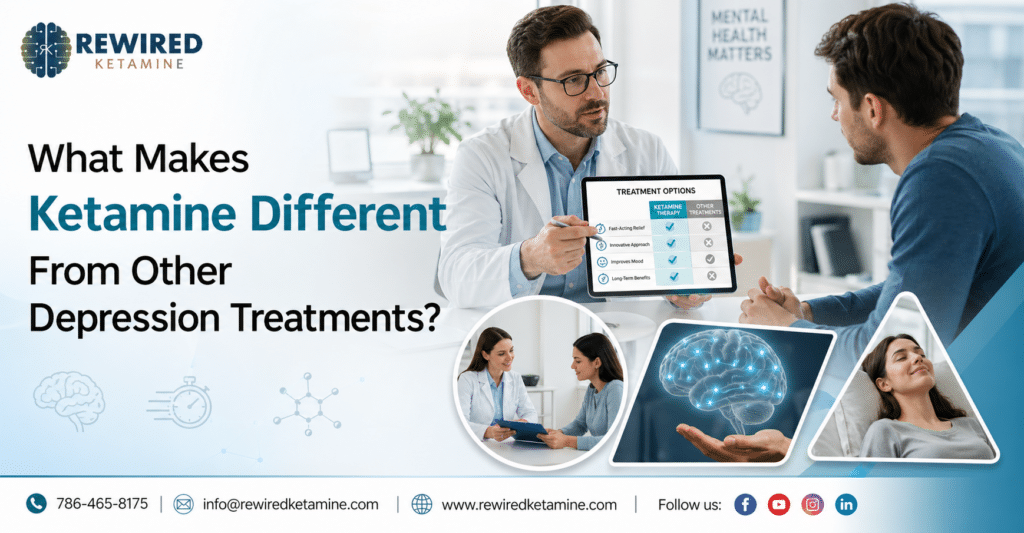 What Makes Ketamine Different From Other Depression Treatments?